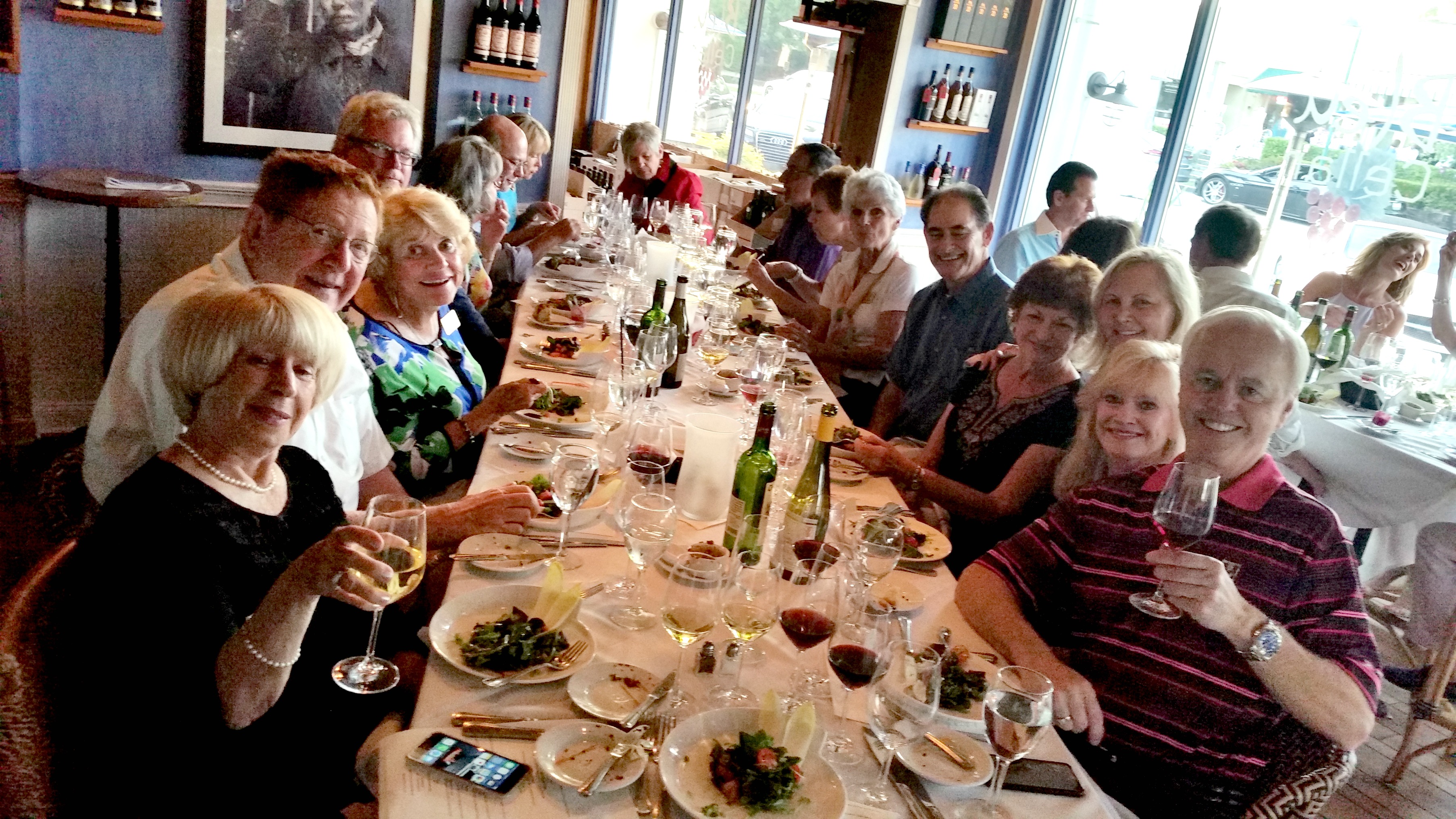 Wine Tasters of Naples Wine Dinner at Bleu Provence